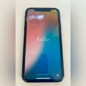 Apple X iPhone - Black Frame